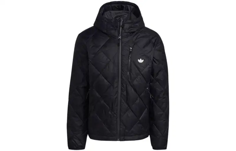 Adidas Originals Trefoil Collection Down Jacket Men's Black