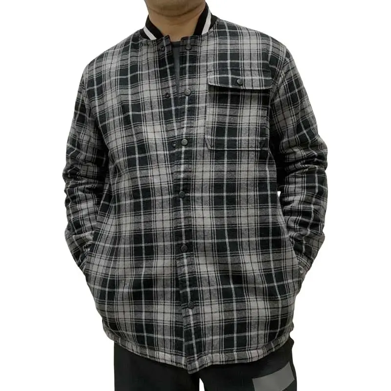 Converse Quilted Jackets & Coats Men's Gray