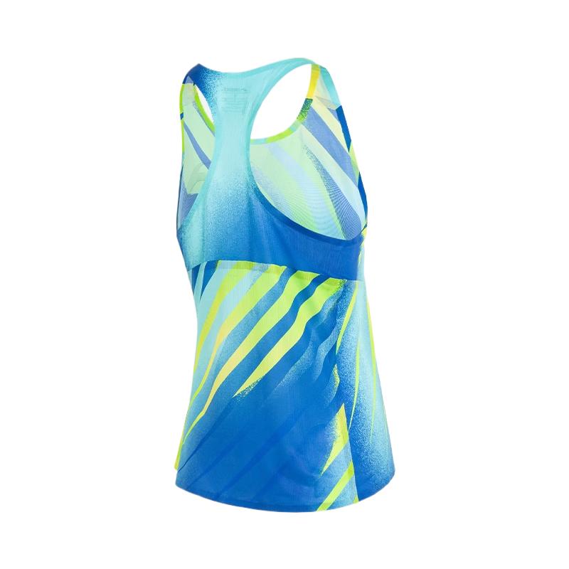 Brooks Sport Vests Women’s Green Royal Blue