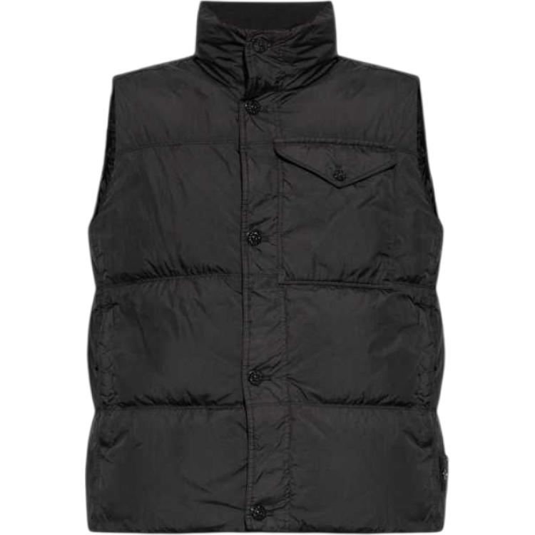 Жилет STONE ISLAND FW24 LOGO (черный)
