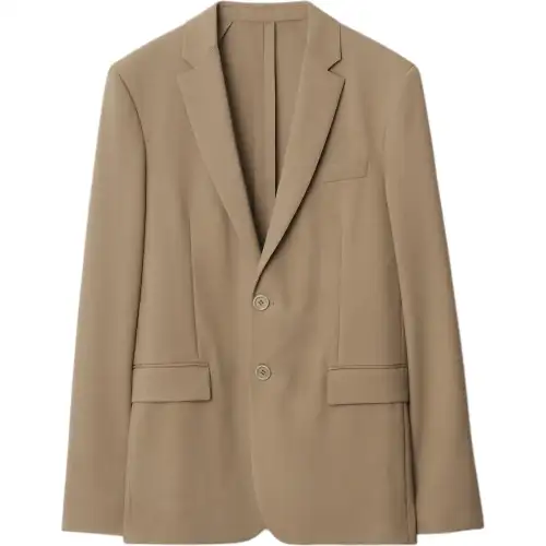 Burberry Wool Tailored Jacket