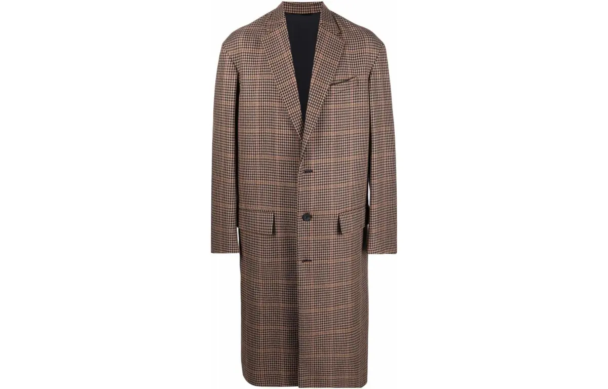 Balenciaga Coats Unisex Brown Moderate Straight Fit