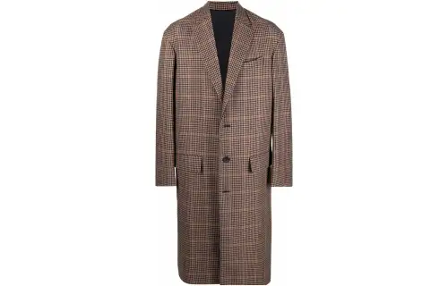 Balenciaga Coats Unisex Brown Moderate