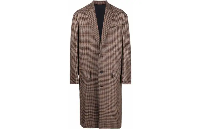 Balenciaga Coats Unisex Brown Moderate