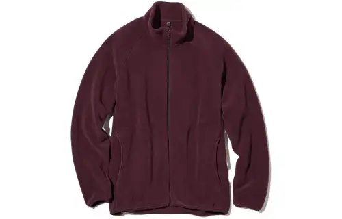 UNIQLO Velvet Jackets Men's Half Turtleneck Moderate