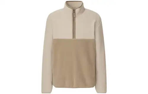 UNIQLO Velvet feel Coat Unisex Beige
