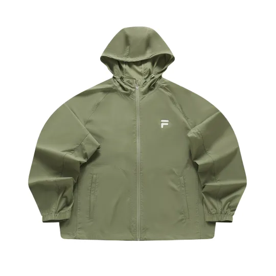 FILA FUSION Super Light UV Protection Sun Protection Clothing Men's Luxurious Green