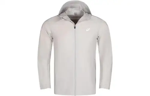 ASICS LUMINOUS Jackets Men's Gray Hooded Moderate Other