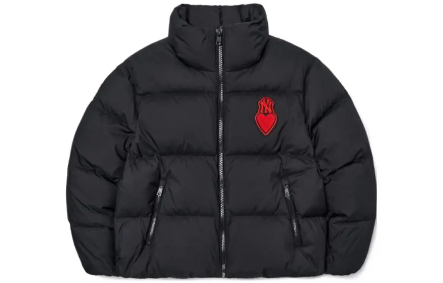 MLB Down Jacket Short Unisex Black