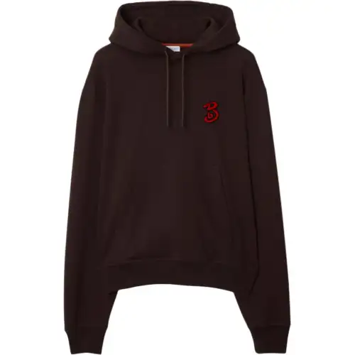 Burberry B Snake cotton hoodie