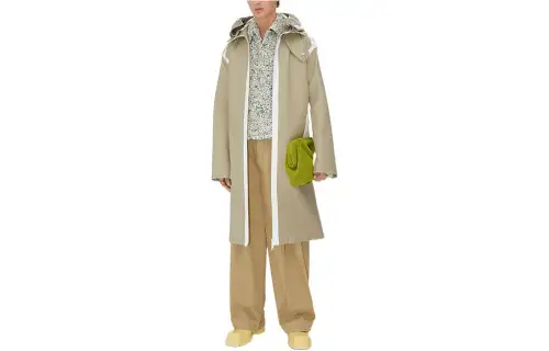 Bottega Veneta Coats Men's Stone Green Moderate