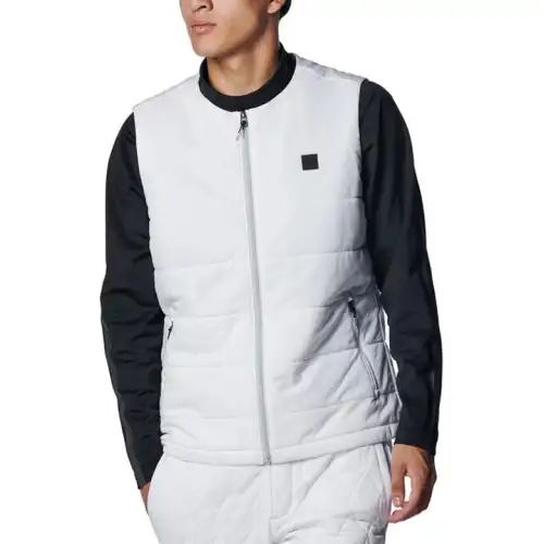 Under Armour Vests Men's White Crew Neck Moderate Other