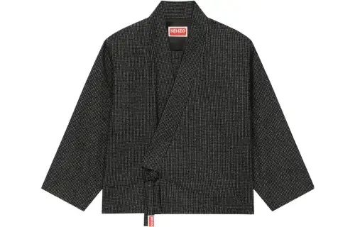 KENZO Jackets Men's Coal Gray Moderate