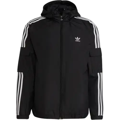 Adidas Originals ADICOLOR CLASSICSWINDBREAKER Jackets & Coats Japan Version Men's Black