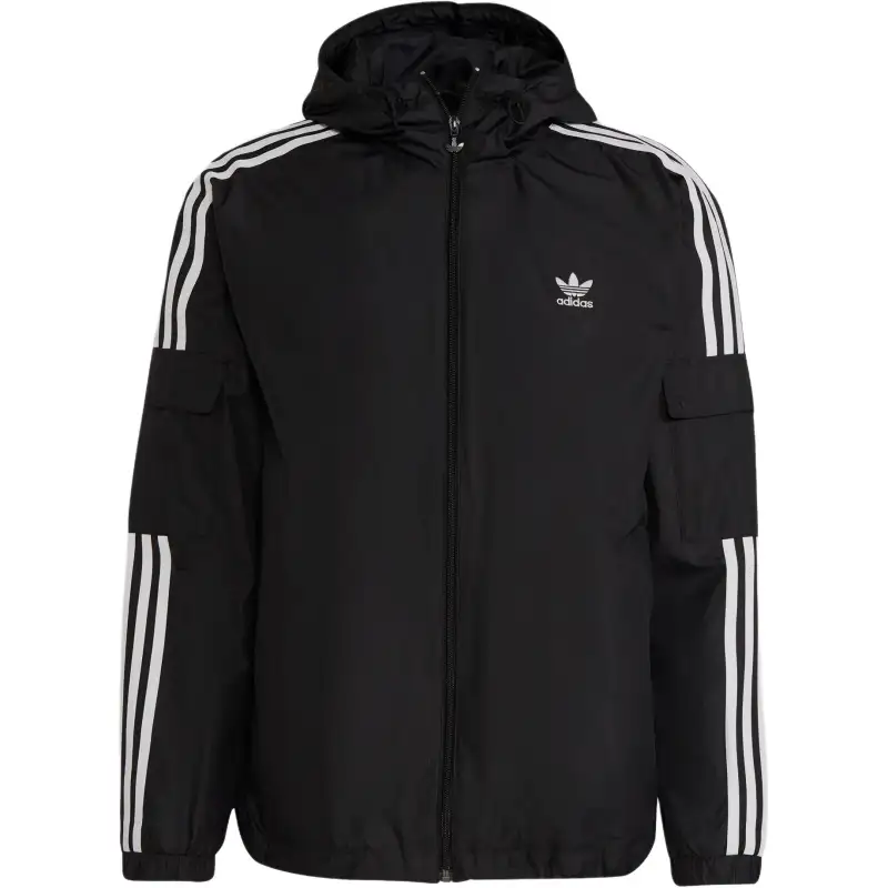 Adidas Originals ADICOLOR CLASSICSWINDBREAKER Jackets & Coats Japan Version Men's Black