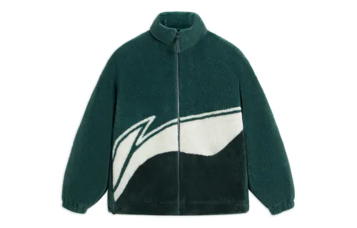 Li Ning Sports Fashion Collection Velvet feel Coat Unisex Wild Duck Green