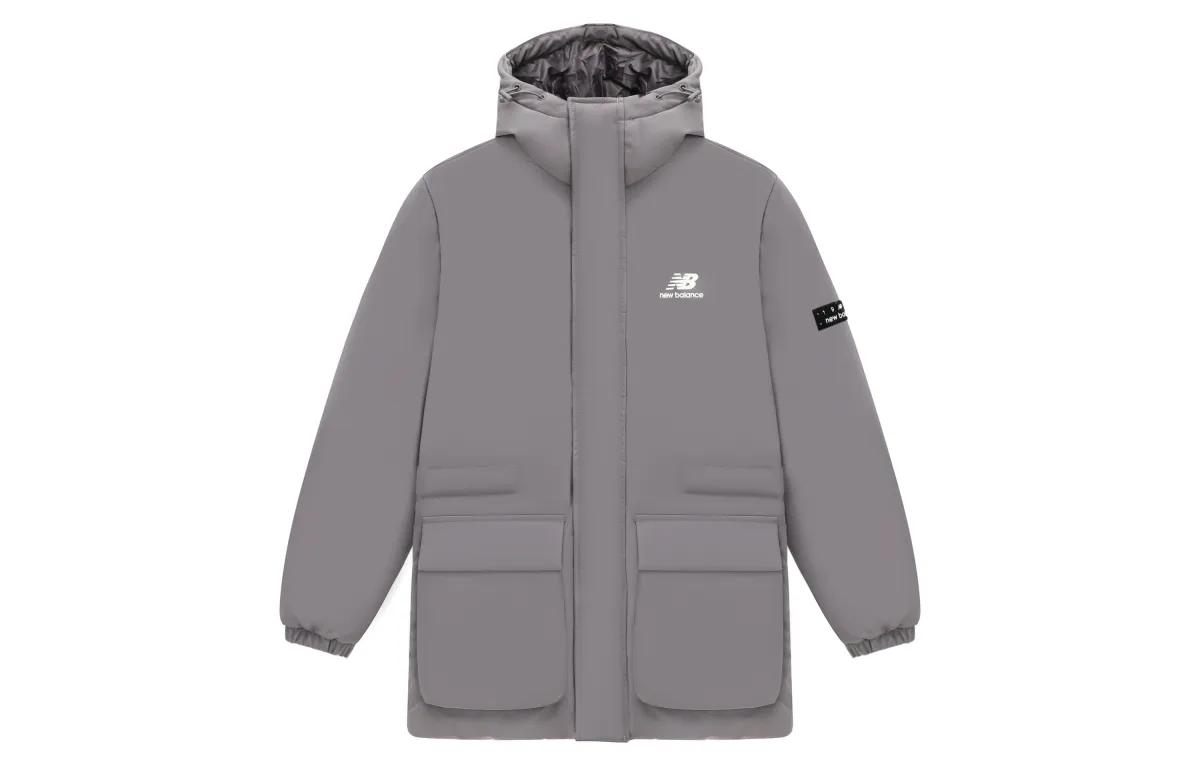 New Balance Down Jacket Unisex Gray
