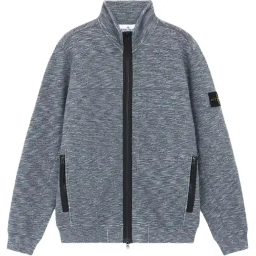 STONE ISLAND Jersey fleece Sweatshirt