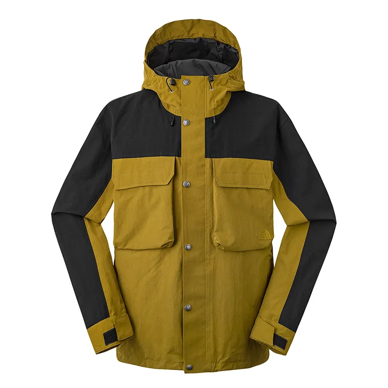 THE NORTH FACE Urban Exploration FW24 Waterproof And Windproof Windbreaker Jacket Unisex Moss Green
