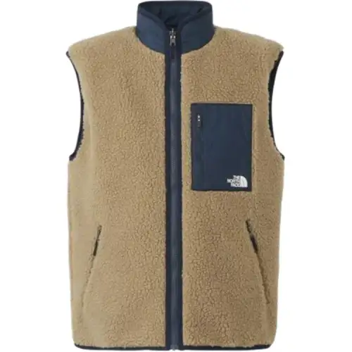 THE NORTH FACE Reversible Extreme Pile Vest Men's Dark Khaki