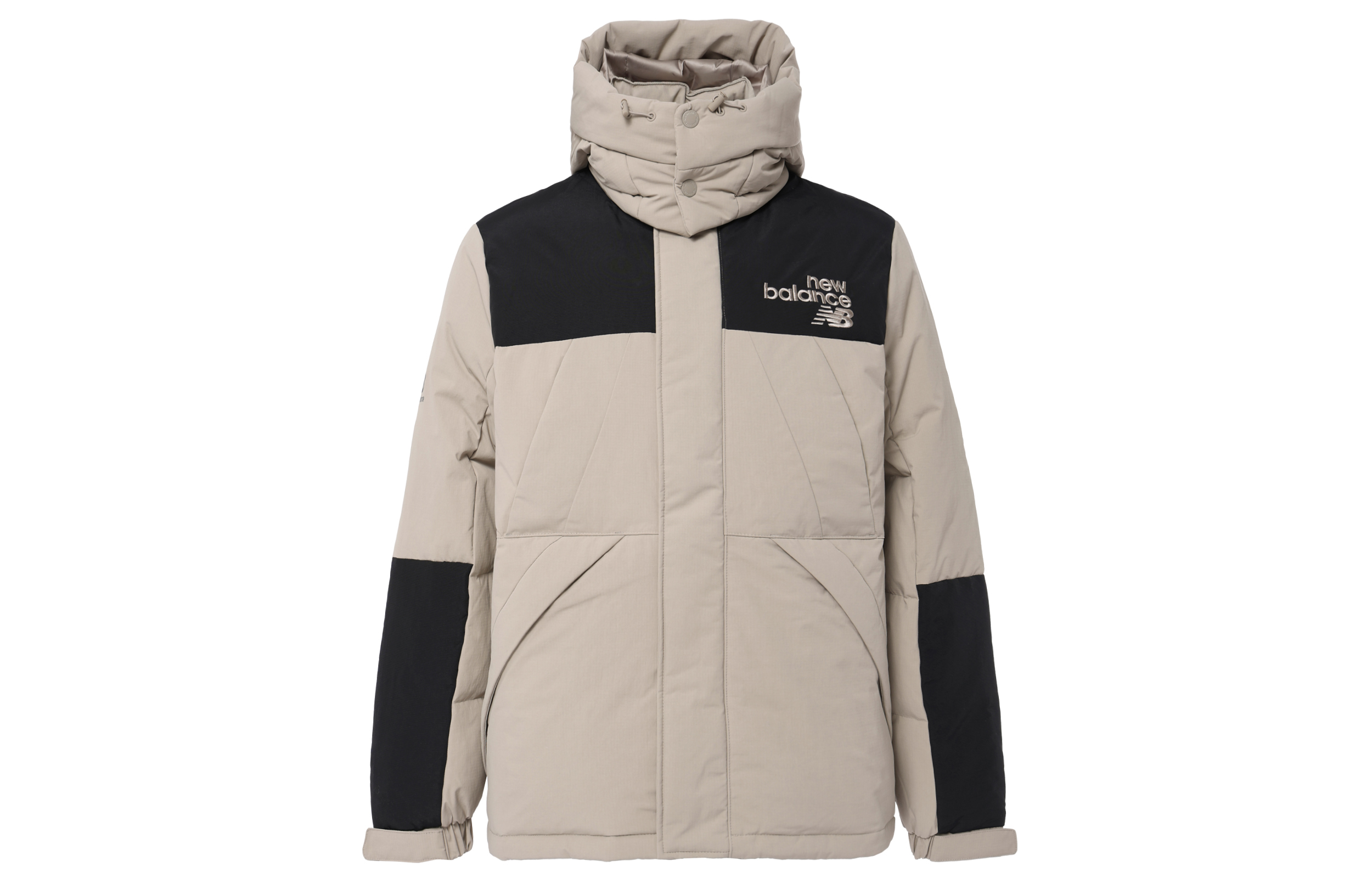 New Balance Down Jacket Unisex Beige Gray