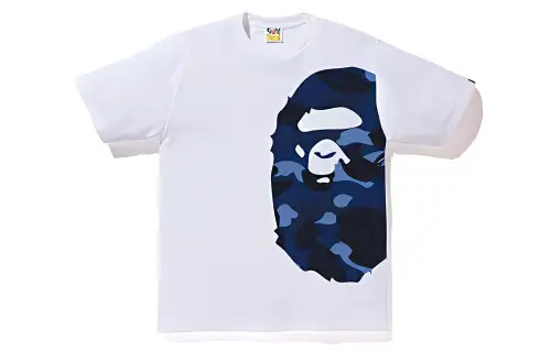 Bape Color Camo Side Big Ape Head Tee