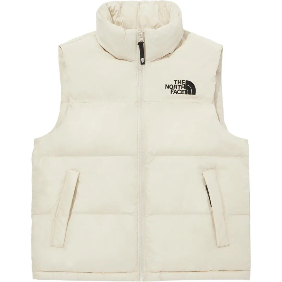 THE NORTH FACE Nuptse FW24 Vest Unisex Cream
