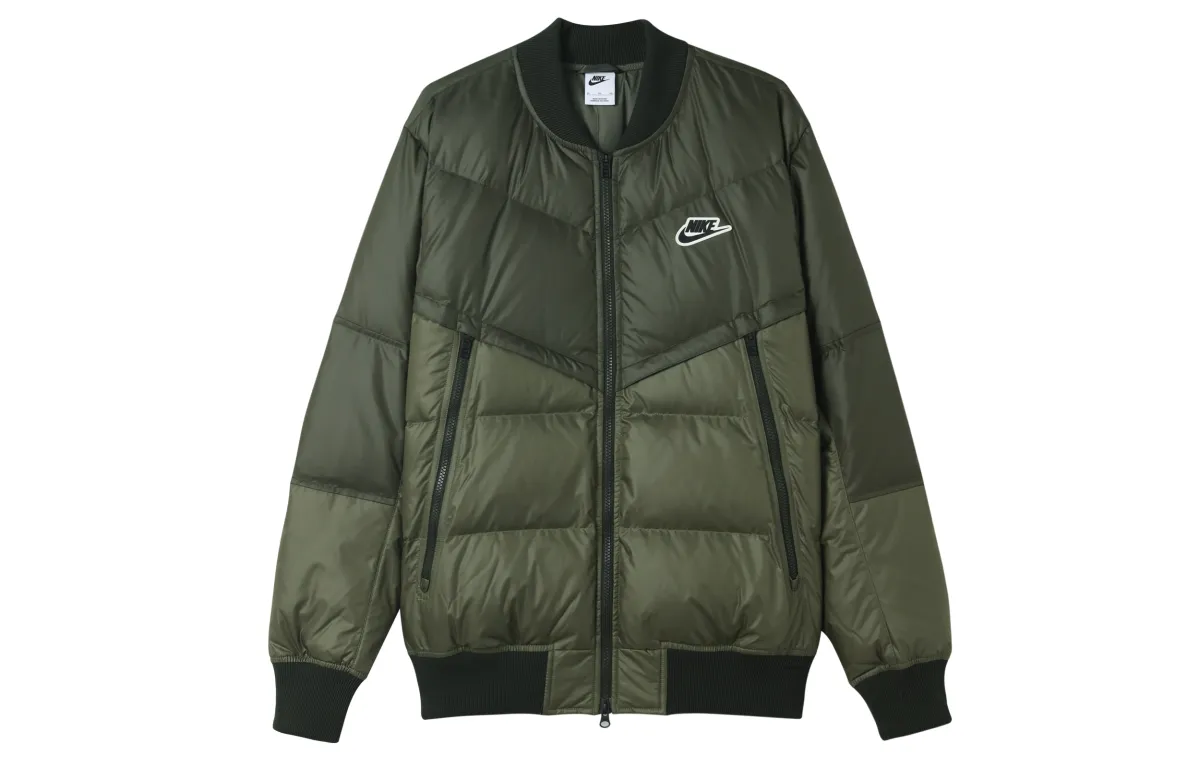 Nike Down Jackets Men's Green Moderate