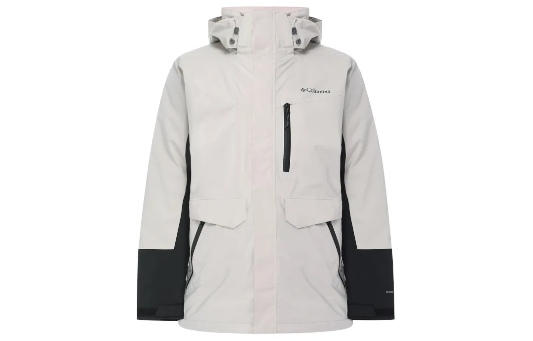 Columbia Waterproof And Warm Windbreaker Jacket Men's Apricot