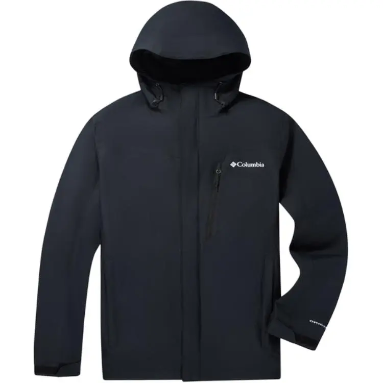 Columbia Waterproof Windbreaker Jacket Men's Black