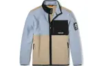 Timberland Velvet Jackets Men's Blue Mud Stand Collar Thickened
