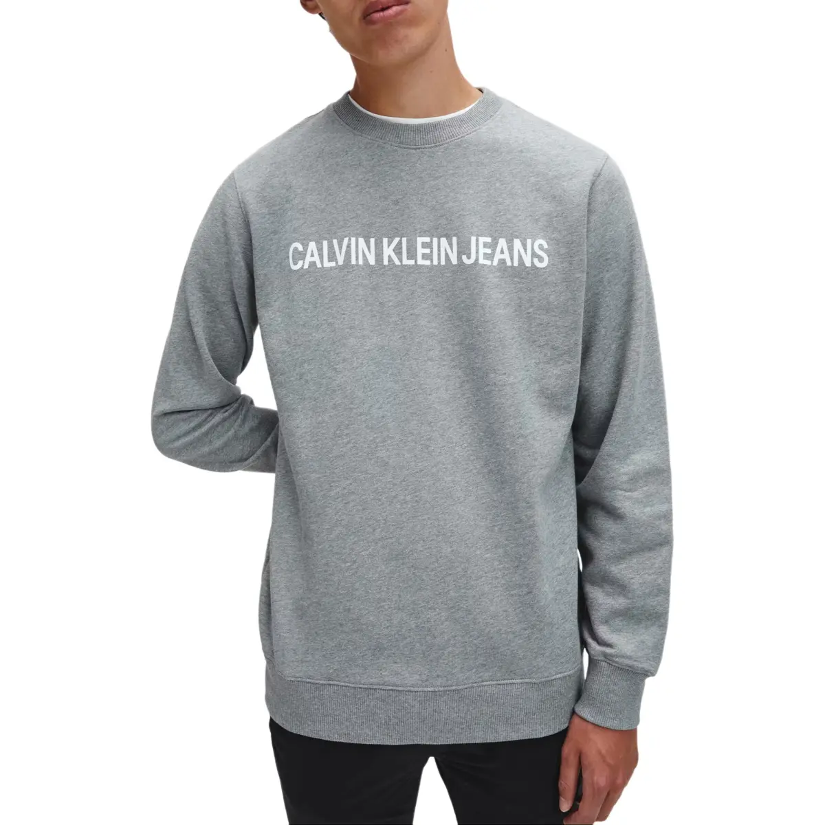 CALVIN KLEIN Sweatshirt Men's Gray