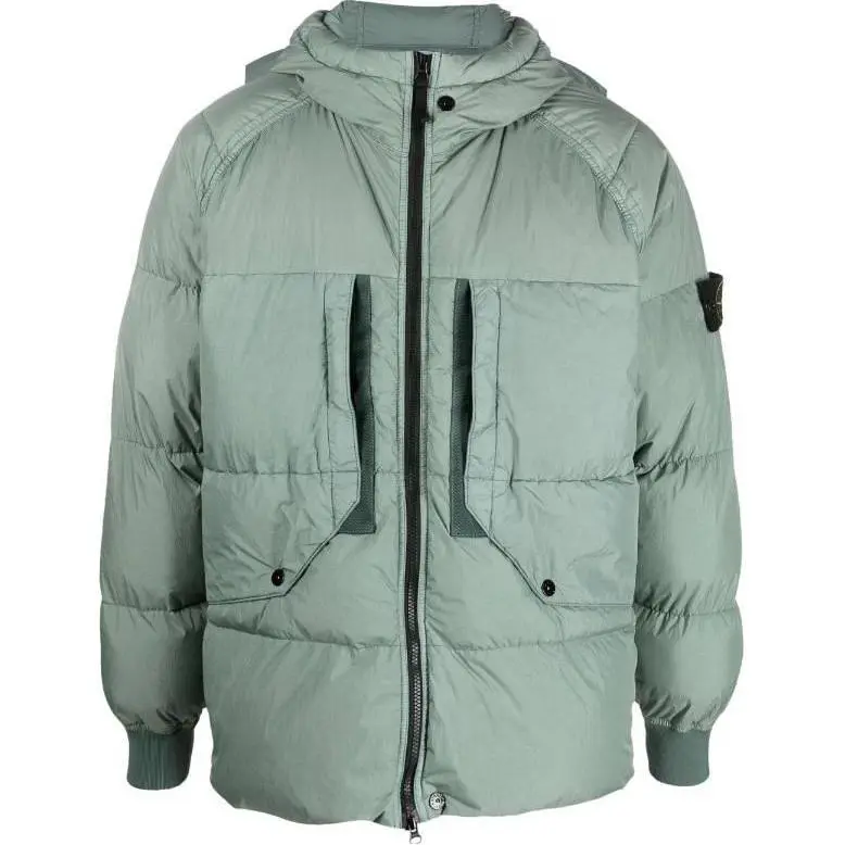 STONE ISLAND FW23 Down Jacket Unisex Green