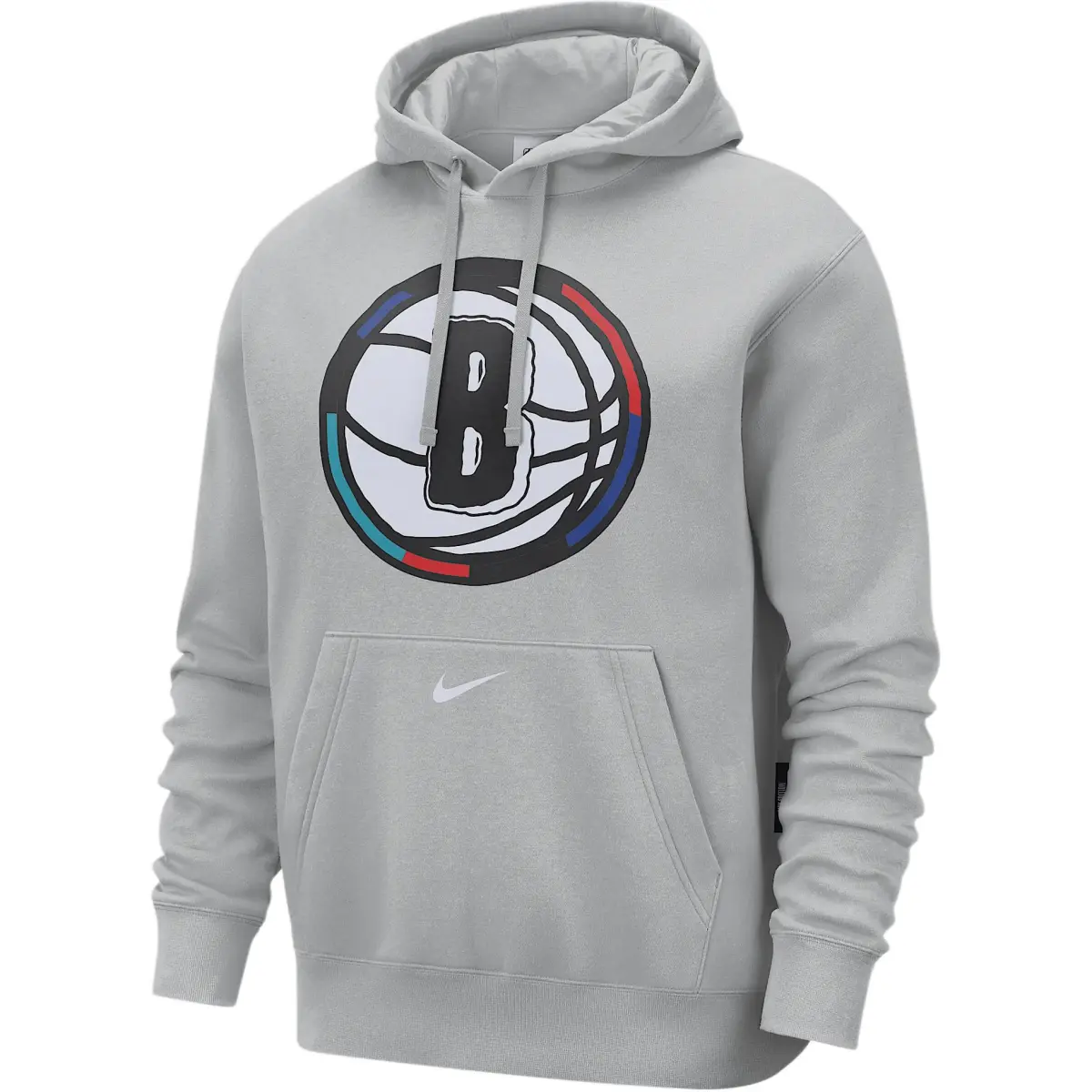 Nike Brooklyn Nets Club City Edition Men's Nike Nba Fleece Pullover Hoodie