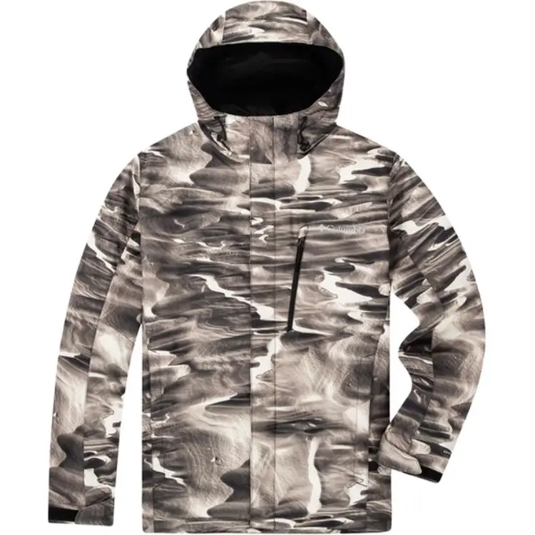 Columbia Waterproof, Windproof, Thermal, Heat Reflective Windbreaker Jacket Men's Camouflage