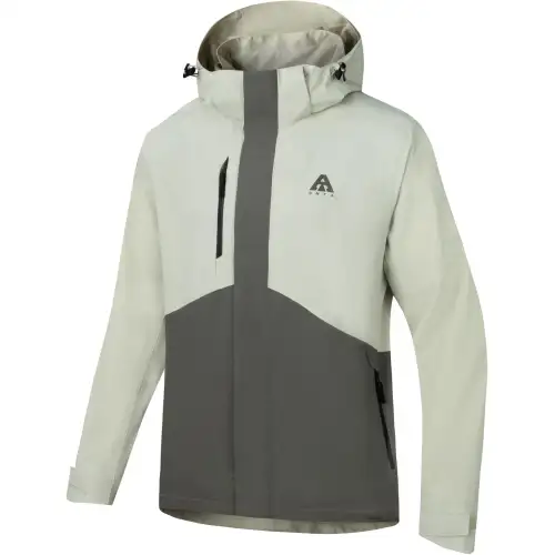 Anta Outdoor Collection Earthy Shell 2.0 Urban Living/Travel/Commuting Windbreaker Jacket Men's Gray Green