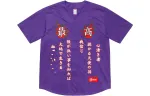 Supreme Tiger Embroidered Baseball Jersey