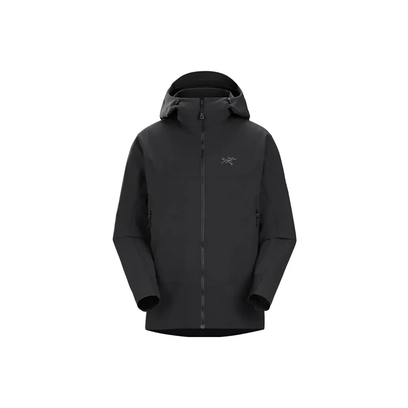 Arc'teryx GAMMA Waterproof, Windproof, UV Protection, Breathable, Abrasion Resistant Windbreaker Jacket Men's Black