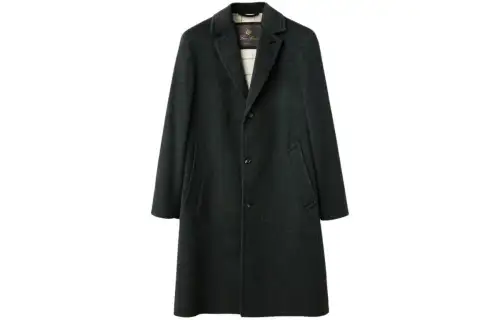 Loro Piana Coats Men's Umber Lapel Moderate