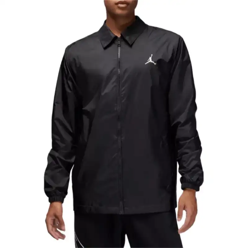 Jordan Jackets Men's Black Lapel Moderate Other