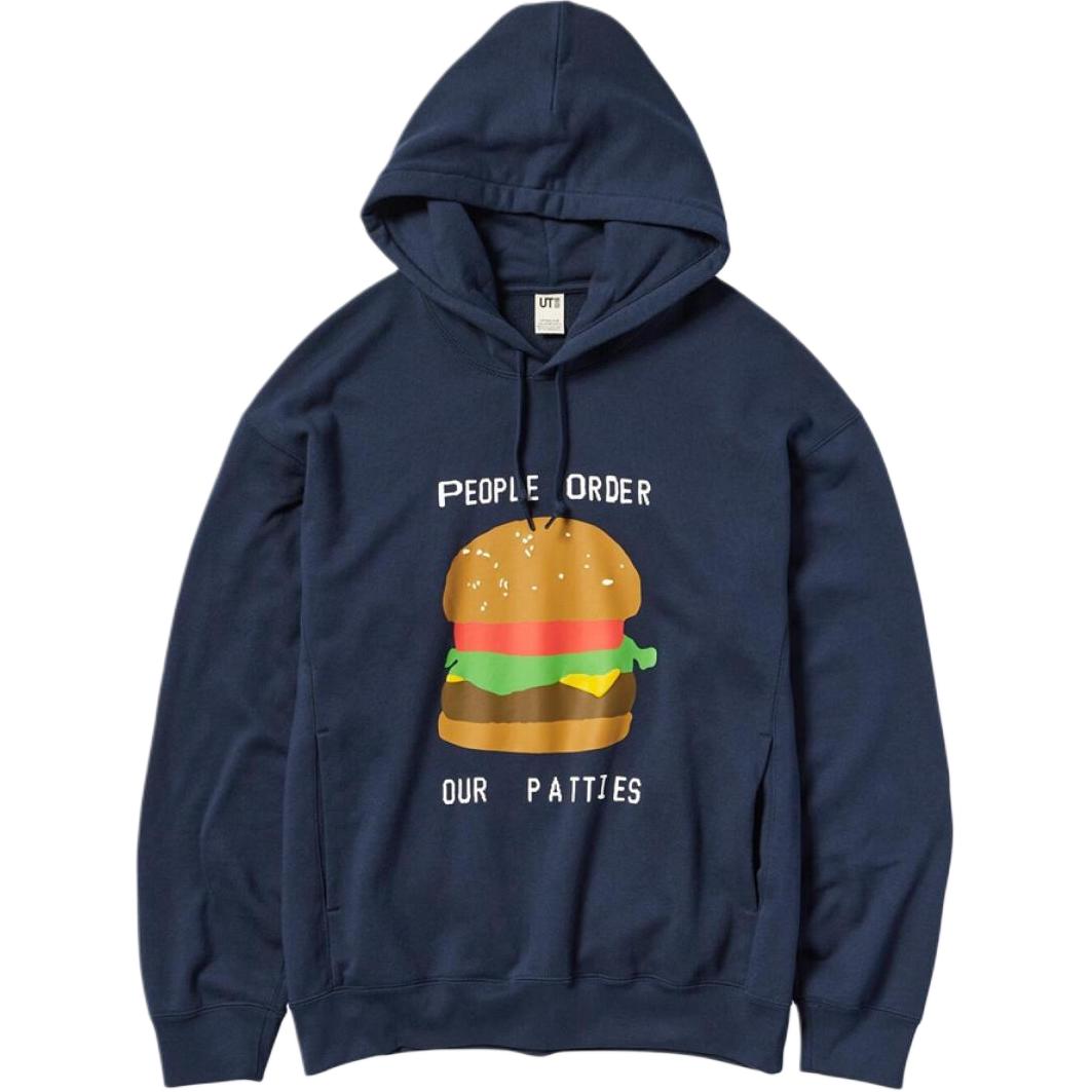 Худи UNIQLO CPFM x Губка Боб (разноцветное)