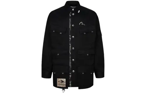 EVISU Jackets & Coats Men's Black