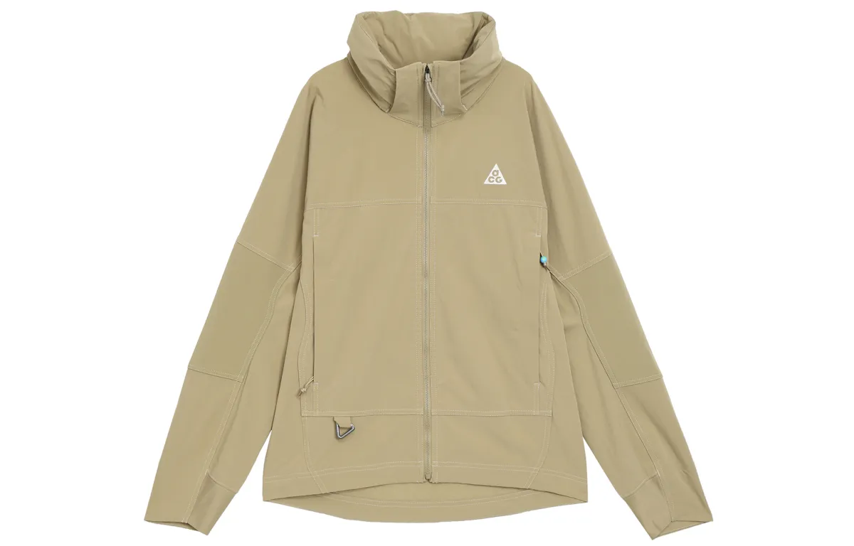 Nike ACG Jackets Men's Khaki Hooded Moderate Other