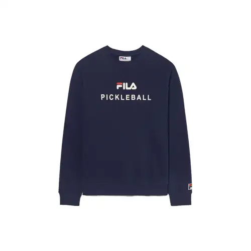 FILA UnisexPickleball Sweatshirt Unisex Marine Blue