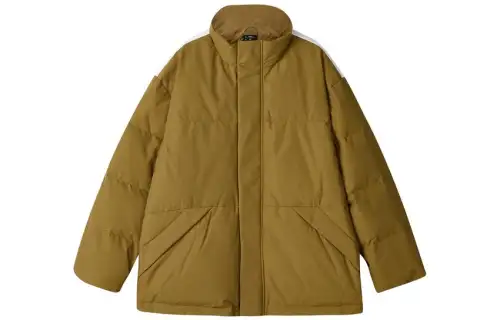 Skechers Sports Life Collection Down Jackets Men's Light Brown/01N2 Stand Collar Moderate Other