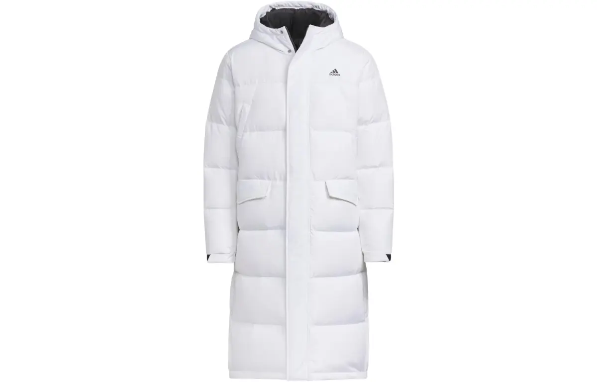 Adidas LONG DOWN Puffy Jacket Down Jackets & Coats Men's White