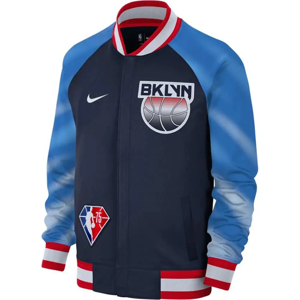 Nike Nba Brooklyn Nets Showtime Mixtape Edition Dri FIT Jacket