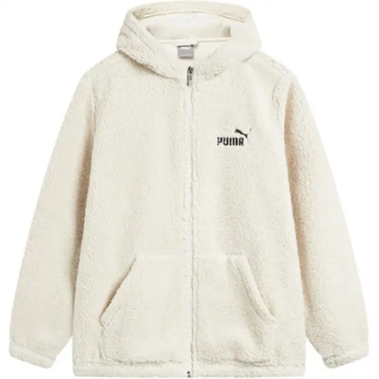 PUMA Velvet feel Coat Unisex White