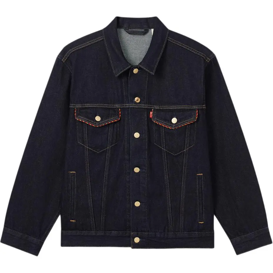 Levi's Denim Jacket Men's Dark Blue