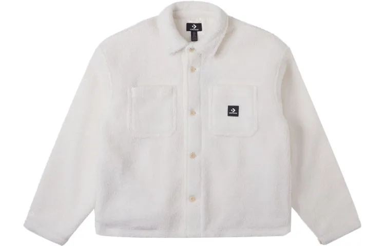 Converse Jackets Men's White Lapel Moderate Other